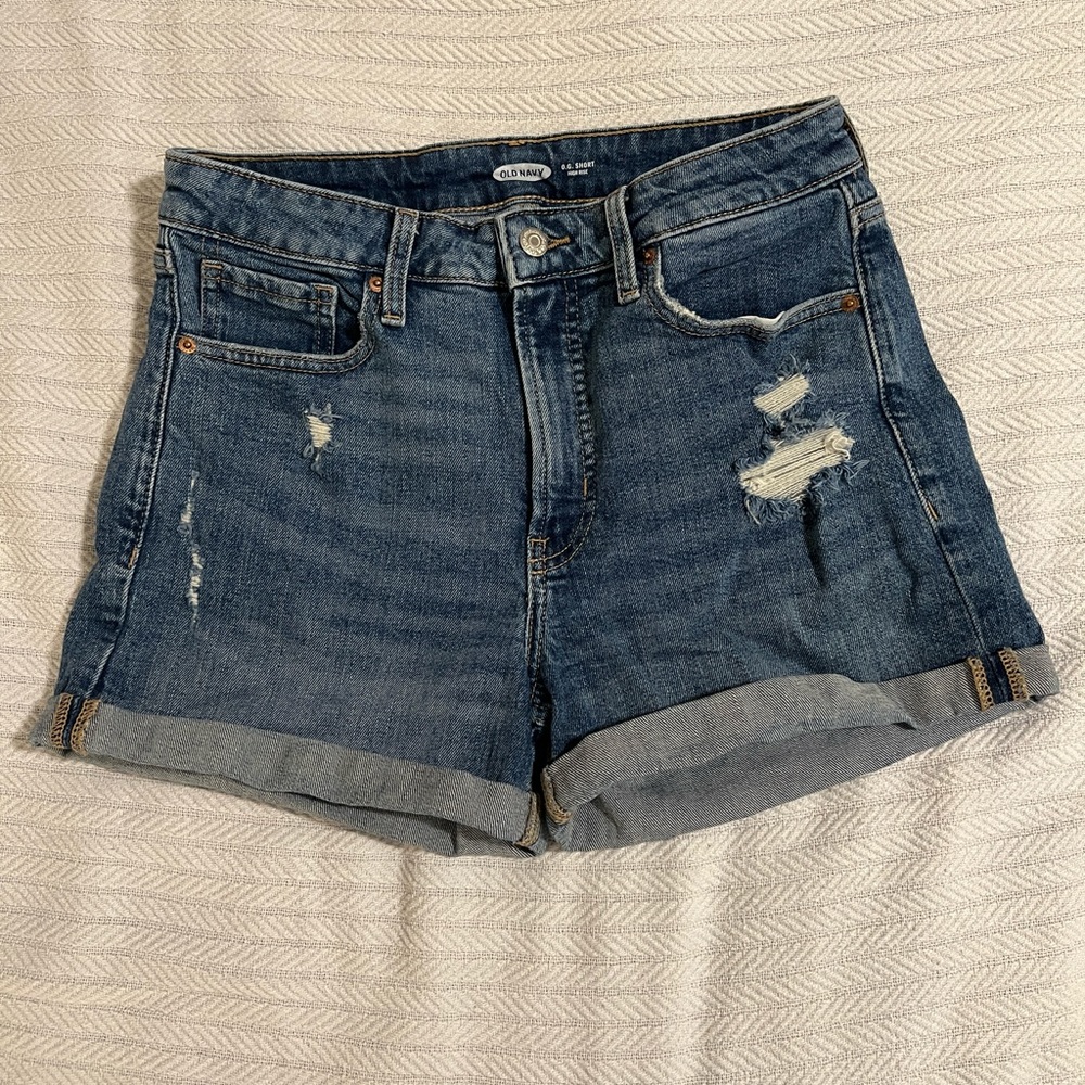 Old Navy O.G. Short high rise jean shorts